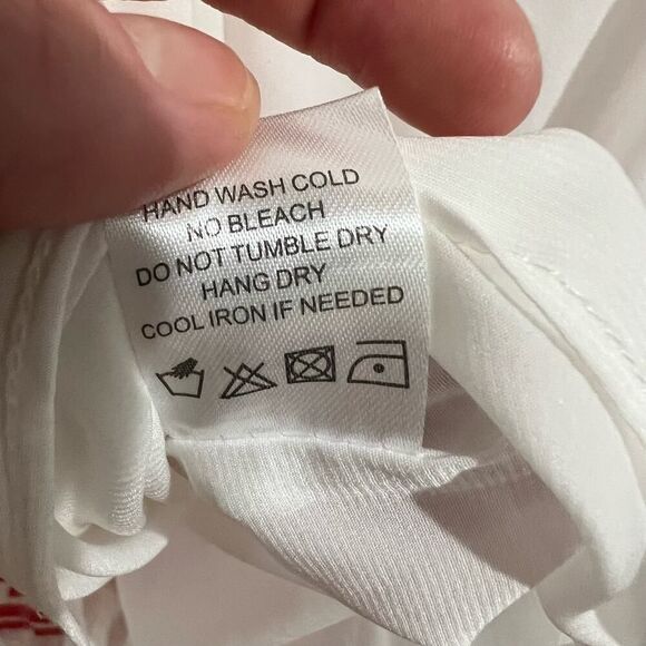 Tularosa Rowley Romper Medallion red white Womens Size Small - Picture 13 of 13